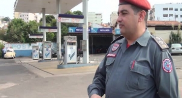 Corpo de Bombeiros de Patos de Minas realiza fiscalização em postos de combustíveis Corpo de Bombeiros de Patos de Minas realiza fiscalização em postos de combustíveis