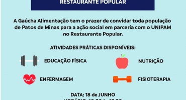 Gaúcha Alimentação e UNIPAM realizam ação social