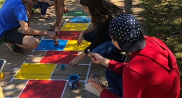 Integrantes do Interact de Lagoa Formosa realizam projeto social na Escola “André Coelho”