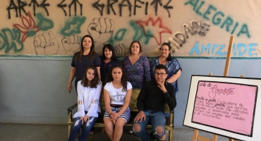 Escola Estadual Coronel Cristiano de Lagoa Formosa realiza 1ª Exposição de Arte em Grafite