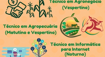 Abertas inscrições para cursos técnicos gratuitos da Escola Agrotécnica Afonso Queiroz 