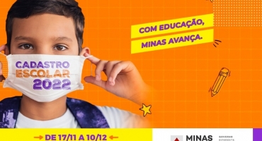 Cadastro escolar para estudar na rede pública de Minas começa nesta quarta-feira (17/11)