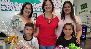 Projeto Soletrando da Escola Municipal Alzira Borges Souto se encerra com premiação aos vencedores 