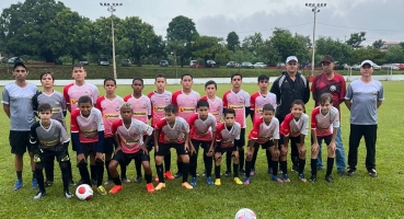Escolinha de futebol da prefeitura de Lagoa Formosa estreia com goleadas na Copa Regional Mirim 2023 
