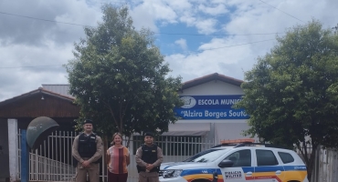 Ronda da Polícia Militar e privada acontece em todas as escolas municipais e creches de Lagoa Formosa a partir desta terça (11/04)