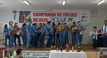 Encerramento da tradicional Campanha de Folias de Reis é realizada em Patos de Minas