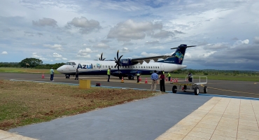Patos de Minas volta a receber avião ATR-72; a rota agora será circular entre Patos de Minas, Uberlândia e Belo Horizonte