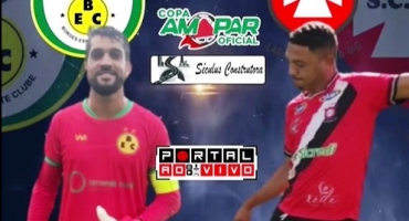 Santa Cruz de Lagoa Formosa jogo em Guimarânia por vaga na final da Copa Amapar Oficial; assista Ao Vivo