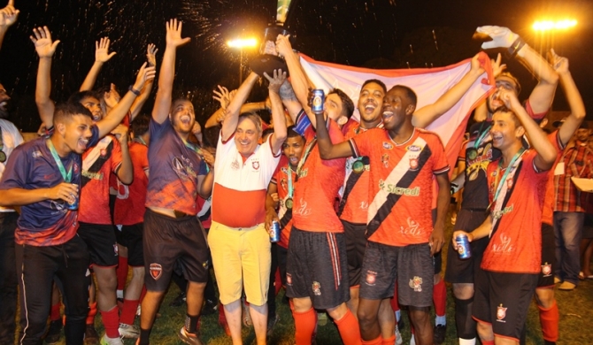 Santa Cruz de Lagoa Formosa conquista o troféu de campeão da 1ª Copa Amapar Oficial 