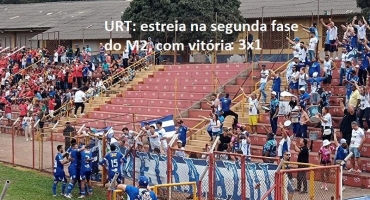 URT vence o Valério em Itabira na abertura da segunda fase do Campeonato Mineiro do Módulo II