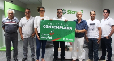 Sicredi realiza entrega dos recursos do Fundo Social para as entidades comtempladas em Lagoa Formosa