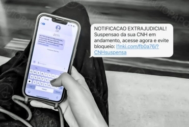 Mensagem de suspensão da CNH é GOLPE! Fique atento!