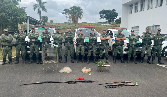 Operação Policial em Serra do Salitre, Brejo Bonito e Carmo do Paranaíba prende quatro e apreende materiais ilegais