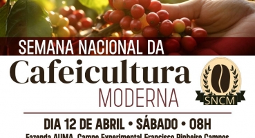 Semana Nacional da Cafeicultura Moderna promovida pelo UNIPAM terá início na sexta-feira (10) Semana Nacional da Cafeicultura Moderna promovida pelo UNIPAM terá início na sexta-feira (10)
