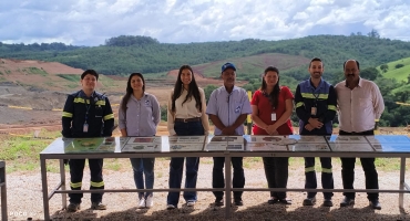 Representantes da Prefeitura de Lagoa Formosa e SAAE fazem visita técnica à fábrica da EuroChem; em Serra do Salitre 