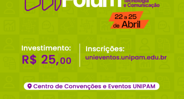 Inscrições para o “VII Fórum de Gestão, Tecnologia e Comunicação” terminam na sexta-feira Inscrições para o “VII Fórum de Gestão, Tecnologia e Comunicação” terminam na sexta-feira