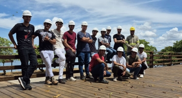Alunos de Engenharia Elétrica e Técnico em Eletrotécnica visitam Usina Hidrelétrica Alunos de Engenharia Elétrica e Técnico em Eletrotécnica visitam Usina Hidrelétrica