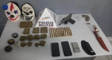 Suspeito de disparar contra residência em Carmo do Paranaíba é preso com arma e drogas em Patos de Minas Suspeito de disparar contra residência em Carmo do Paranaíba é preso com arma e drogas em Patos de Minas