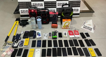 Autores de furto em São Gotardo são presos pela Polícia Militar em Ibiá; material é recuperado Autores de furto em São Gotardo são presos pela Polícia Militar em Ibiá; material é recuperado