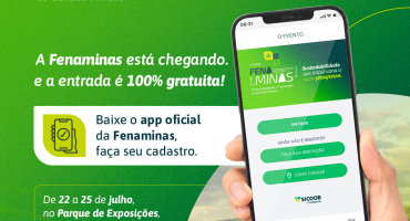 Fenaminas lança aplicativo oficial e inova a experiência de expositores e visitantes da feira Fenaminas lança aplicativo oficial e inova a experiência de expositores e visitantes da feira
