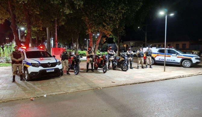 Operação policial combate os chamados “rolezinhos” de motociclistas em Lagoa Formosa