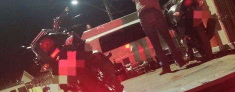 Polícia Militar de Lagoa Formosa apreende motocicletas e encaminha dois condutores para a delegacia por direção perigosa