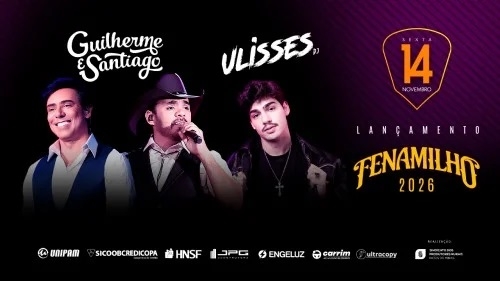 Lançamento da Fenamilho 2026 promete noite inesquecível com shows e promoção exclusiva