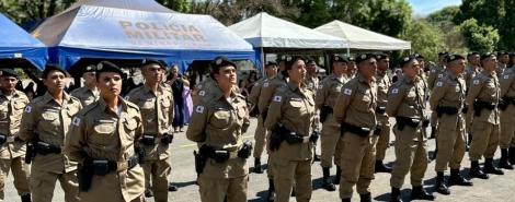  10ª Região da Polícia Militar de Minas Gerais realiza solenidade com alunos do Curso de Formação de Soldados 