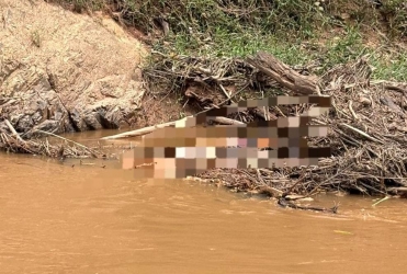 Tiros - Corpo é encontrado boiando no Rio Abaeté na zona rural do município 
