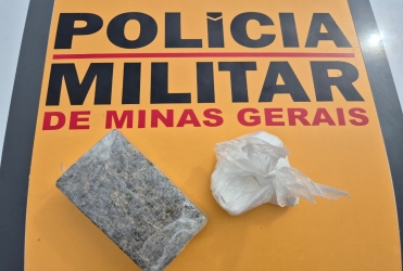 Coromandel - Mulher é presa com barras de drogas escondidas em mala durante operação da PMRv na BR-352