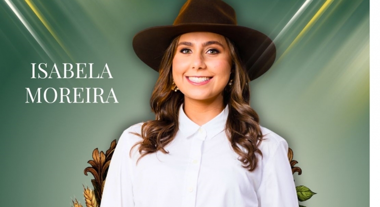 Conheça a história de Isabela Moreira de Andrade; candidata a Rainha da Festa do Feijão de 2026