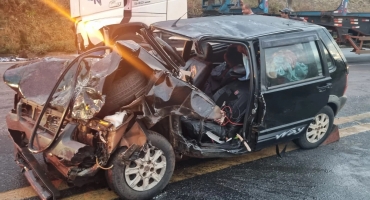 Serra do Salitre - Motorista morre no hospital após grave acidente na BR-146