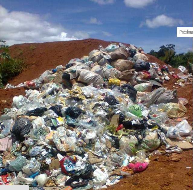 Lixo de toda espécie é jogado a céu aberto onde funcionava aterro sanitário em Presidente Olegário