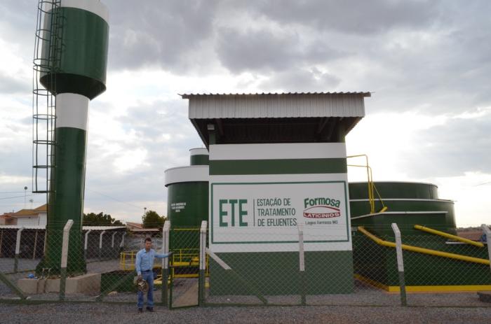 Laticínios Formosa explica sobre situação da Estação de Tratamento de Efluentes (ETE) da empresa