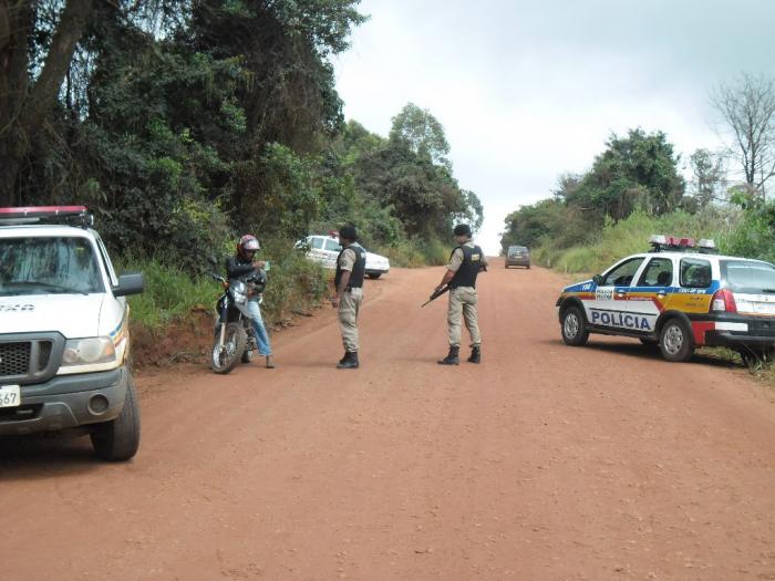 A Policia Militar realiza Operação Conjunta na zona rural de Serra do Salitre para coibir o tráfico de drogas na região
