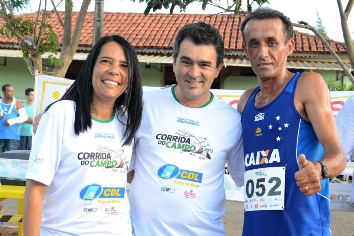 Atleta do Cruzeiro vence a corrida de campo disputada na zona rural de Patos de Minas