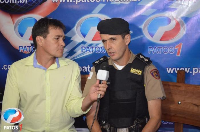 Comandante da Polícia Militar da cidade de Lagoa Formosa fala sobre trabalho de policiamento realizado na Festa do Feijão