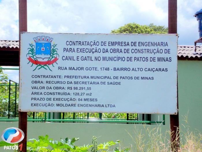 Construção do novo Canil de Patos de Minas está finalizada e não deve entrar em funcionamento no local