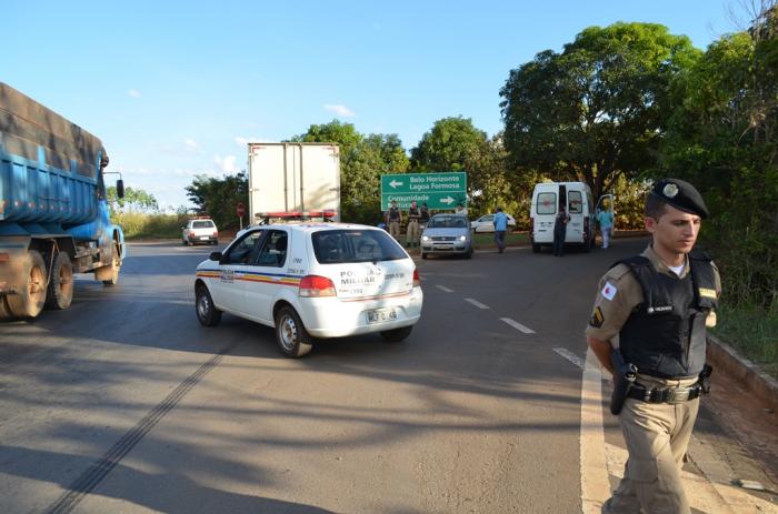 Confuso trevo de acesso á cidade de Lagoa Formosa pela BR 354 provoca mais um acidente