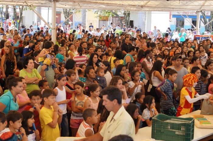 Público de aproximadamente 4 mil pessoas participa de evento em comemoração ao dia das crianças em Lagoa Formosa