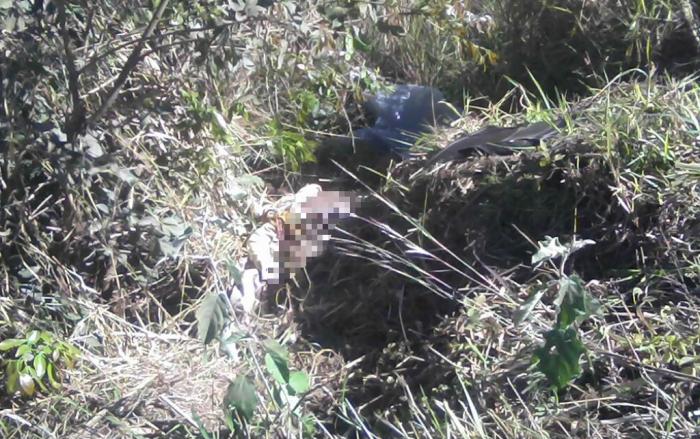 Corpo da Idosa  morta em São Gonçalo do Abaeté é localizado as magens da BR-365