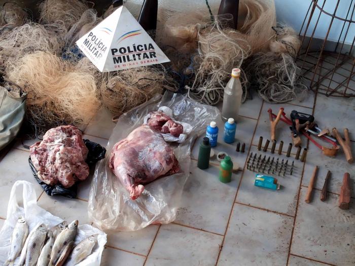 Polícia do Meio Ambiente cumpre mandados de busca e apreensão na cidade de Lagamar