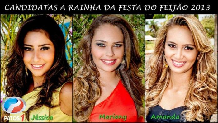 Conheça as três candidatas à rainha da 