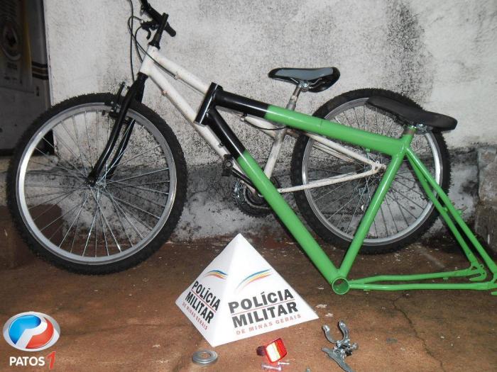 PM de Serra do Salitre recupera bicicleta que havia sido furtada por dois menores 