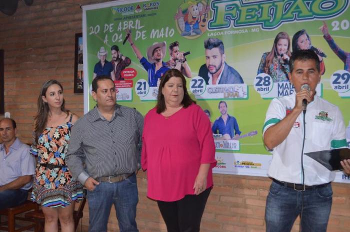 Festa do Feijão 2017 em Lagoa Formosa é lançada oficialmente e grade de shows promete grande público