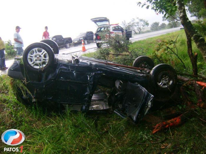Acidente fatal na BR 354 próximo a cidade de Rio Paranaíba causa a morte de uma pessoa