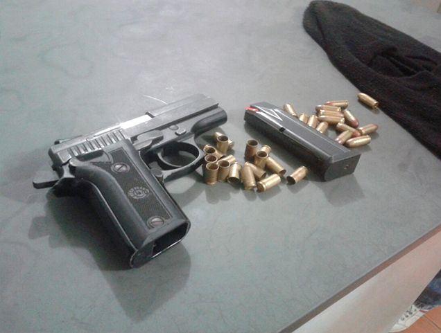 Polícia Militar do Distrito Federal - Tor Apreende pistola 380 na