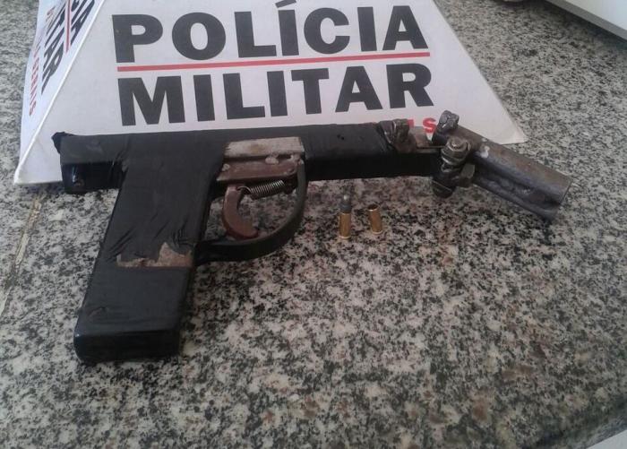 Polícia Militar de Lagoa Formosa apreende arma de fogo de fabricação artesanal com menor de idade na zona rural