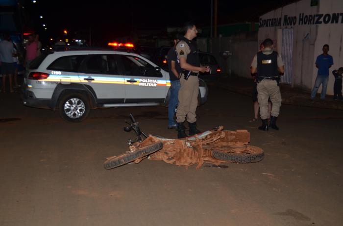 Dois acidentes envolvendo motociclistas novamente deixam duas pessoas feridas na cidade de Lagoa Formosa