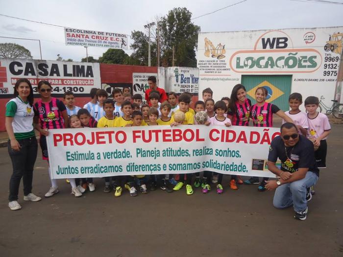 Polícia Militar de Lagoa Formosa comemora três anos de existência do Projeto Futebol Cidadão